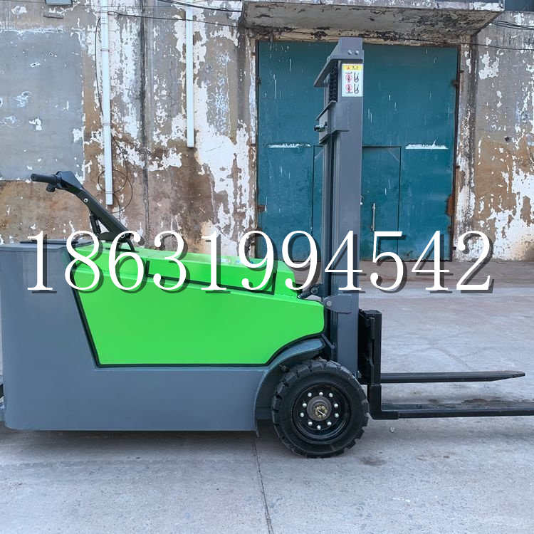 莒南县小型电动叉车1吨2吨步行站驾式电瓶堆高充电装卸车液压升降车铲车